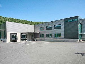 Neubau der Firma Thomas-Magnete, HLS-Planungdurch g-tec